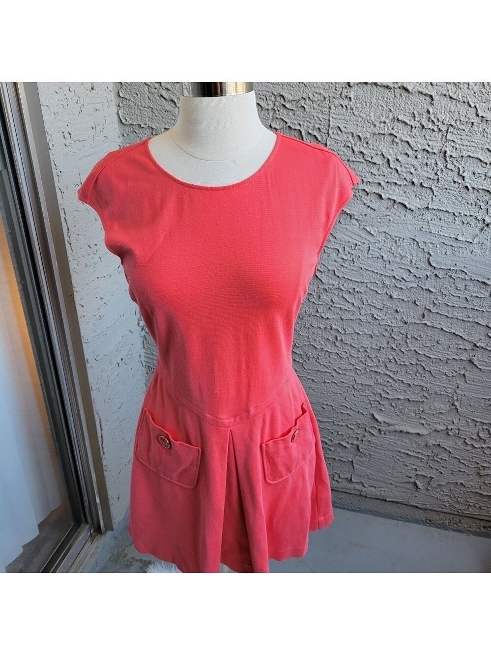 Ted Baker Peach Coral Skater Dress